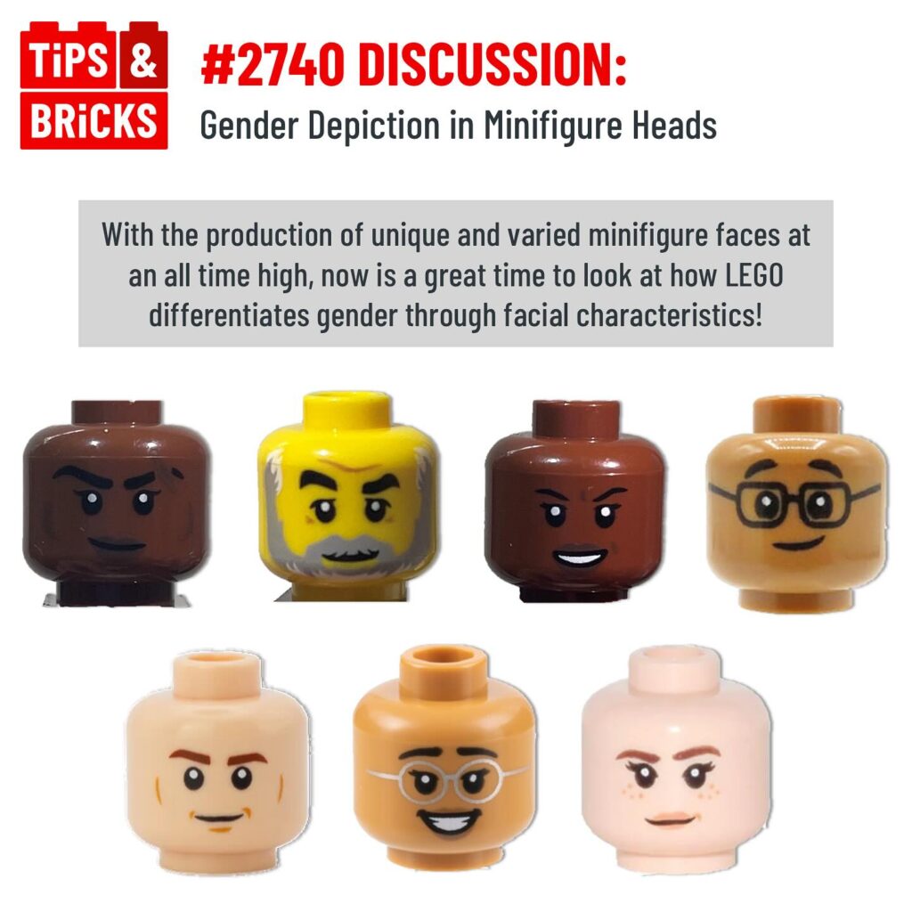DISCUSSION: Gender Depiction in Minifigure Heads